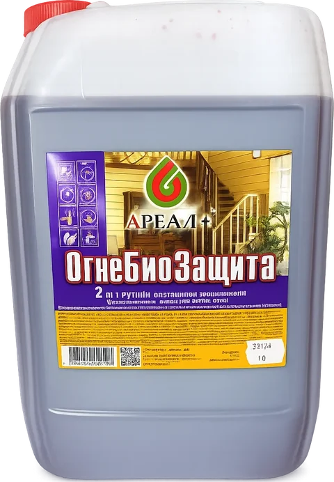 Огнебиозащита для древесины II группы, 10 л
