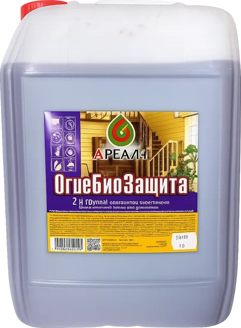 Огнебиозащита для древесины II группы, 20 л